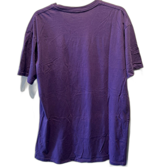 KINGSWELL DIRTSQID: Purple+Yellow LAKERS BASKETBALL Size XL Tee - Picture 2 of 6